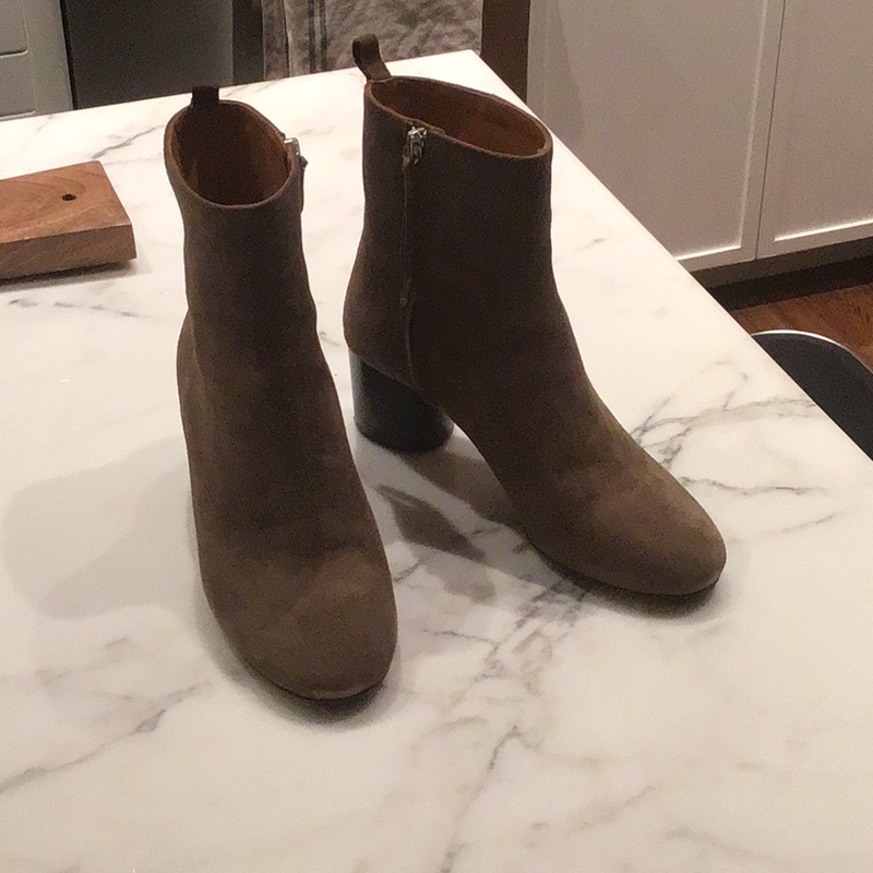 Isabel Marant Suede Heeled Bootie